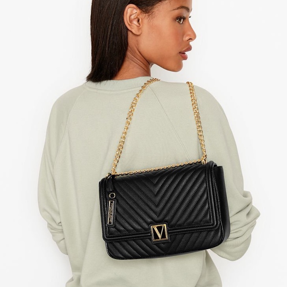 Womens Shoulder Bag, The Victoria Medium Shoulder Bag, by Victoria Secret, NWT - Picture 8 of 12